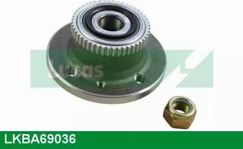 Lucas Engine Drive LKBA69036 - Ступица колеса, поворотный кулак autodnr.net