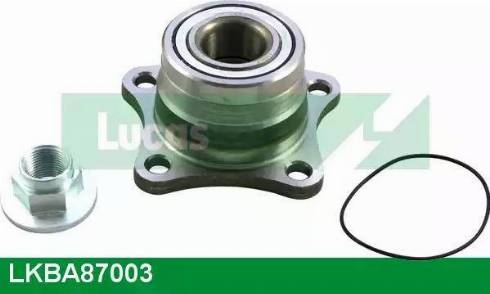 Lucas Engine Drive LKBA87003 - Комплект підшипника маточини колеса autocars.com.ua