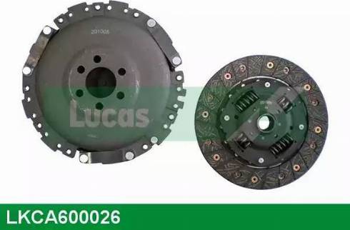 Lucas Engine Drive LKCA600026 - Комплект зчеплення autocars.com.ua