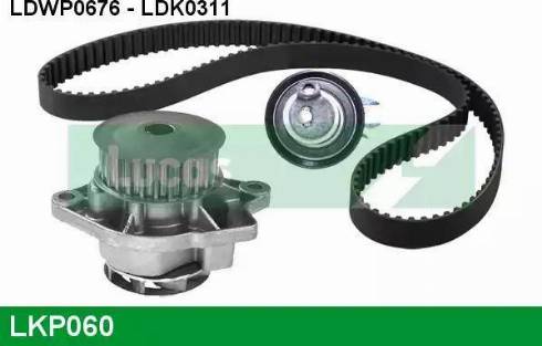 Lucas Engine Drive LKP060 - Водяний насос + комплект зубчатого ременя autocars.com.ua