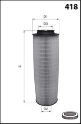 Lucas Filters LFAF241 - Повітряний фільтр autocars.com.ua