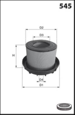 Lucas Filters LFAF713 - Повітряний фільтр autocars.com.ua