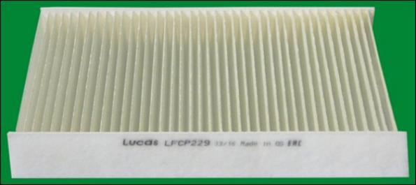 Lucas Filters LFCP229 - Фильтр воздуха в салоне autodnr.net