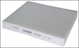 Lucas Filters LFCP366 - Фільтр, повітря у внутрішній простір autocars.com.ua