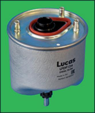 Lucas Filters LFDF124 - Паливний фільтр autocars.com.ua
