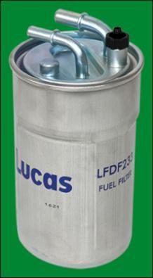 Lucas Filters LFDF233 - Паливний фільтр autocars.com.ua