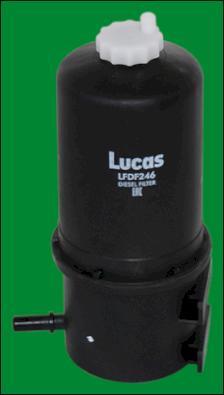 Lucas Filters LFDF246 - Паливний фільтр autocars.com.ua