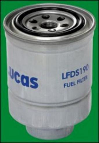 Lucas Filters LFDS190 - Паливний фільтр autocars.com.ua