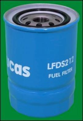 Lucas Filters LFDS212 - Паливний фільтр autocars.com.ua