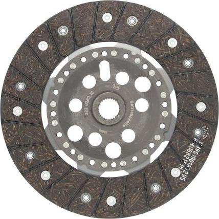 LUK 322 0283 10 - Диск зчеплення autocars.com.ua