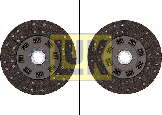 LUK 328 0168 10 - Диск зчеплення autocars.com.ua