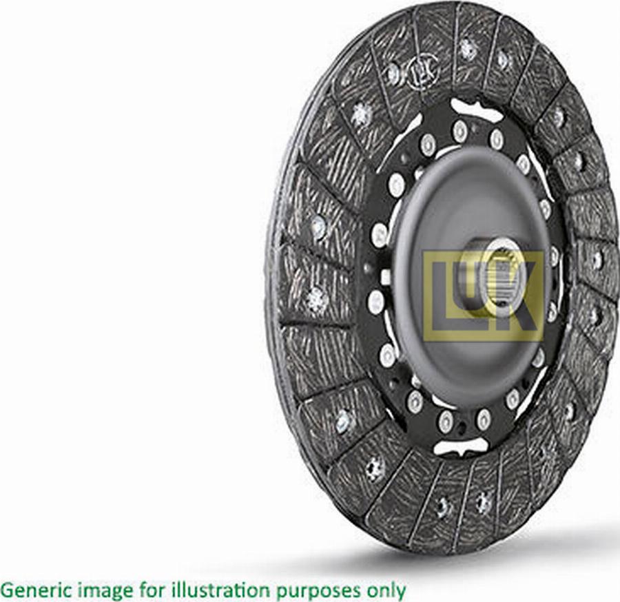 LUK 328 0198 11 - Диск сцепления, фрикцион avtokuzovplus.com.ua