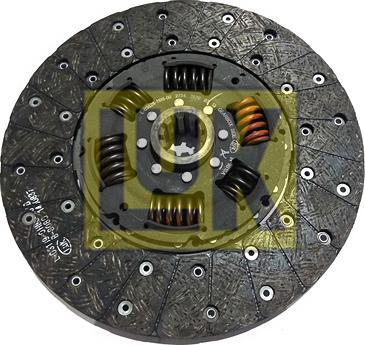 LUK 328 0849 10 - Диск зчеплення autocars.com.ua