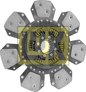 LUK 331 0219 10 - Диск сцепления, фрикцион avtokuzovplus.com.ua