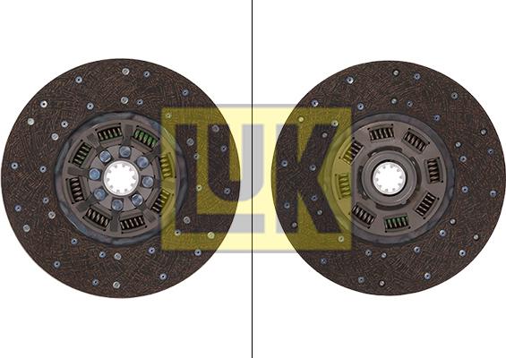 LUK 333 0039 10 - Диск сцепления, фрикцион autodnr.net