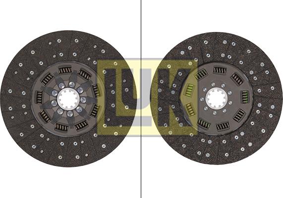 LUK 335 0058 10 - Диск зчеплення autocars.com.ua