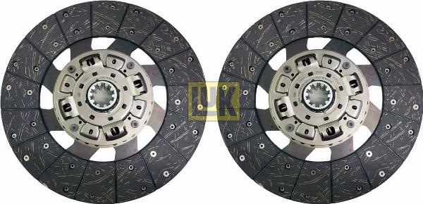 LUK 335 0385 10 - Диск зчеплення autocars.com.ua