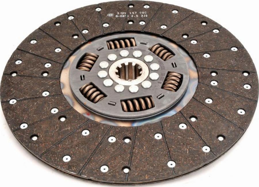 LUK 336 0007 10 - Диск зчеплення autocars.com.ua