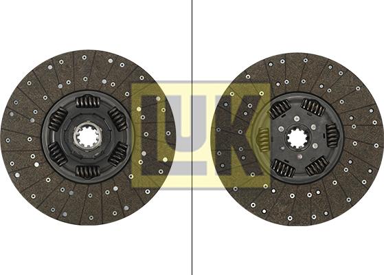 LUK 336 0038 10 - Диск сцепления, фрикцион avtokuzovplus.com.ua