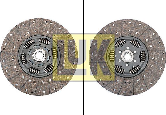 LUK 336 0049 10 - Диск сцепления, фрикцион autodnr.net