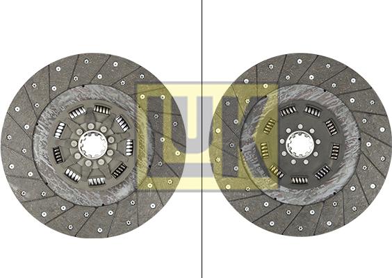 LUK 338 0135 10 - Диск зчеплення autocars.com.ua