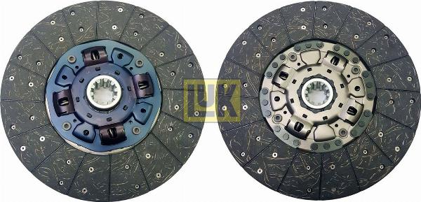 LUK 338 0238 10 - Диск зчеплення autocars.com.ua
