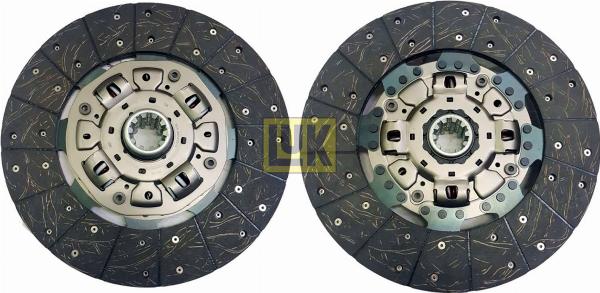 LUK 338 0239 10 - Диск зчеплення autocars.com.ua