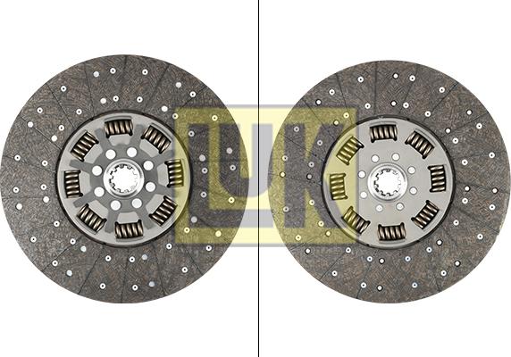 LUK 340 0036 10 - Диск сцепления, фрикцион autodnr.net