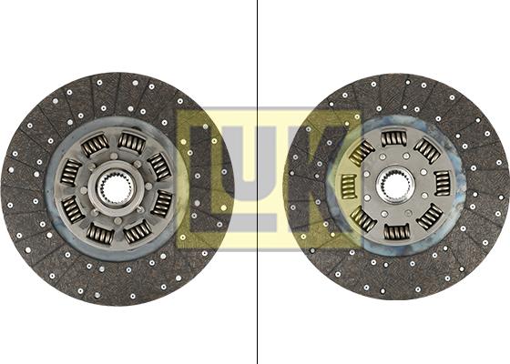 LUK 340 0051 10 - Диск сцепления, фрикцион avtokuzovplus.com.ua