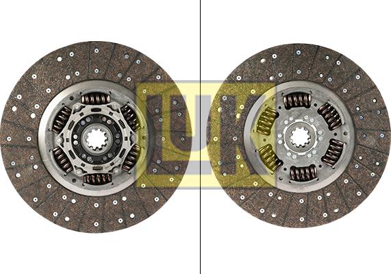 LUK 340 0076 10 - Диск зчеплення autocars.com.ua