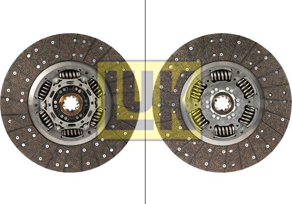 LUK 340 0098 10 - Диск сцепления, фрикцион avtokuzovplus.com.ua