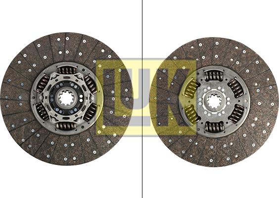 LUK 340 0102 10 - Диск сцепления, фрикцион autodnr.net