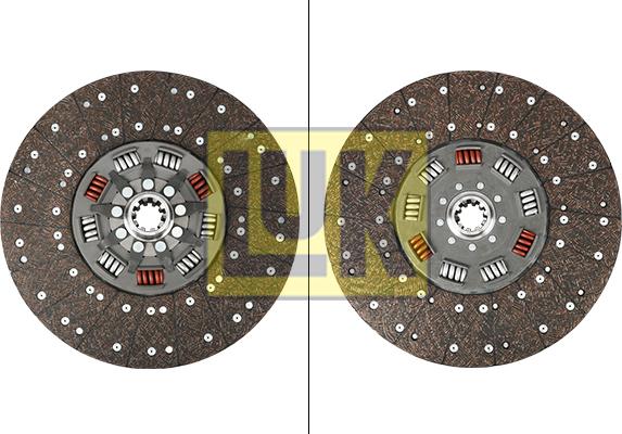 LUK 342 0011 10 - Диск сцепления, фрикцион autodnr.net