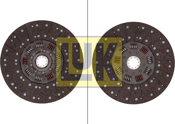 LUK 342 0055 10 - Диск зчеплення autocars.com.ua