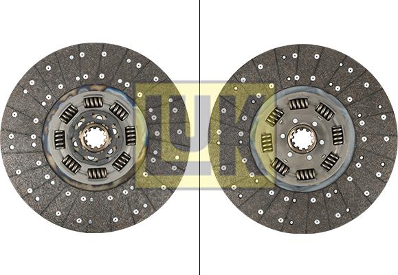 LUK 343 0081 10 - Диск сцепления, фрикцион avtokuzovplus.com.ua