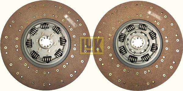 LUK 343 0081 50 - Диск зчеплення autocars.com.ua