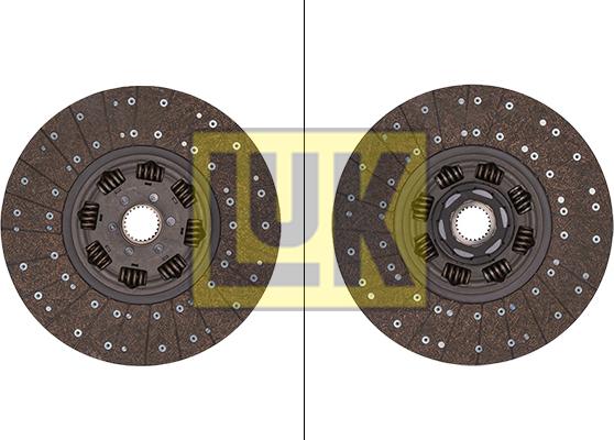 LUK 343 0138 20 - Диск сцепления, фрикцион autodnr.net