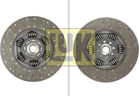 LUK 343 0181 10 - Диск сцепления, фрикцион avtokuzovplus.com.ua