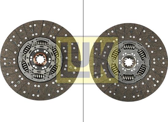 LUK 343 0182 10 - Диск зчеплення autocars.com.ua