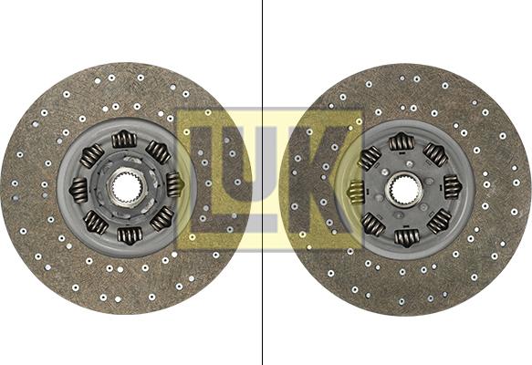 LUK 343 0198 10 - Диск сцепления, фрикцион autodnr.net