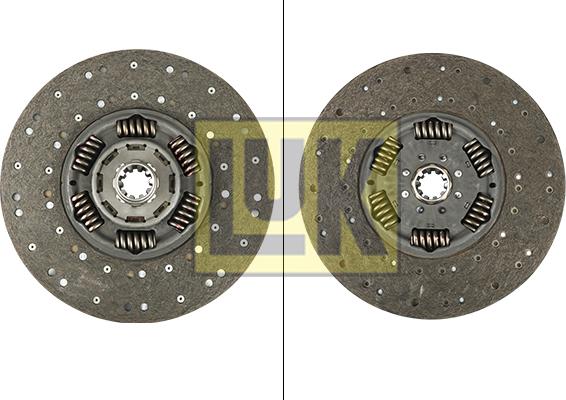 LUK 343 0219 10 - Диск сцепления, фрикцион autodnr.net