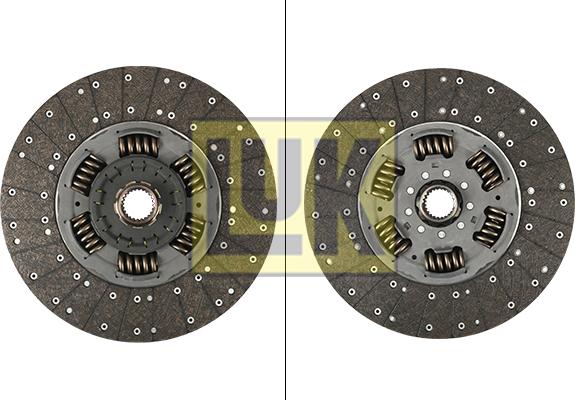 LUK 343 0248 10 - Диск зчеплення autocars.com.ua