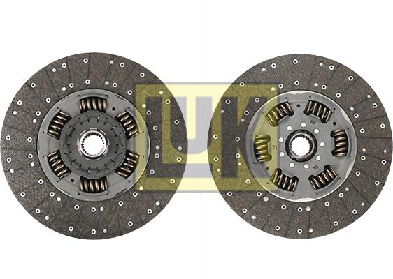 LUK 343 0249 10 - Диск зчеплення autocars.com.ua