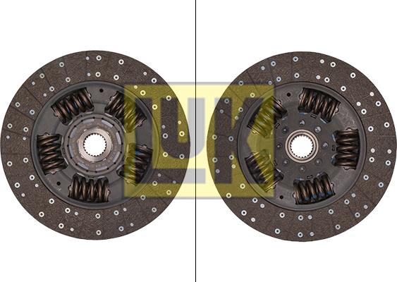 LUK 343 0253 10 - Диск сцепления, фрикцион avtokuzovplus.com.ua