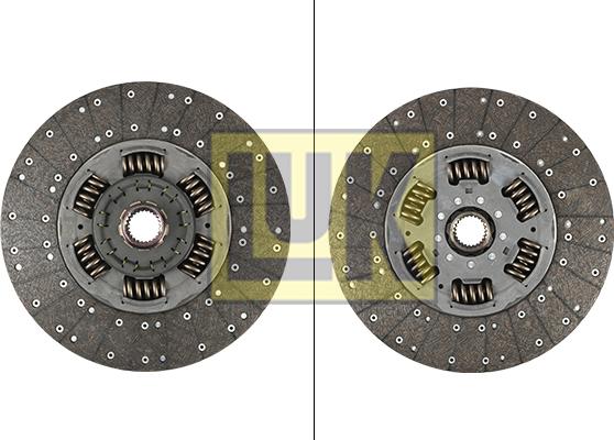 LUK 343 0256 10 - Диск сцепления, фрикцион autodnr.net