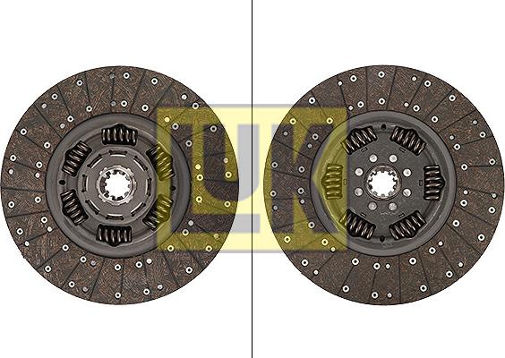 LUK 343 0290 10 - Диск зчеплення autocars.com.ua