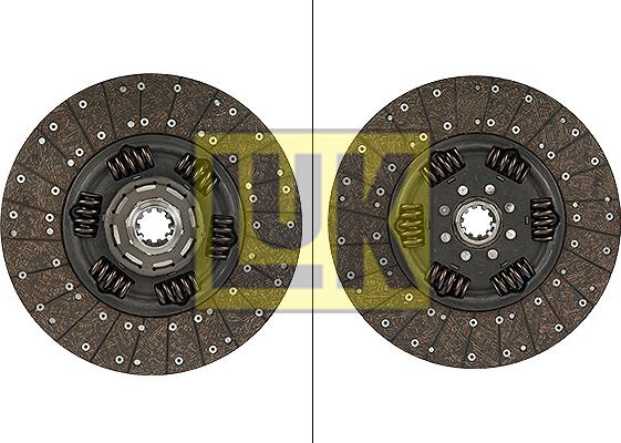 LUK 343 0292 10 - Диск сцепления, фрикцион avtokuzovplus.com.ua