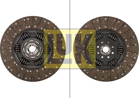 LUK 343 0293 10 - Диск сцепления, фрикцион avtokuzovplus.com.ua