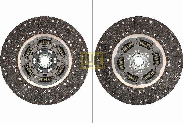 LUK 343 0303 10 - Диск зчеплення autocars.com.ua