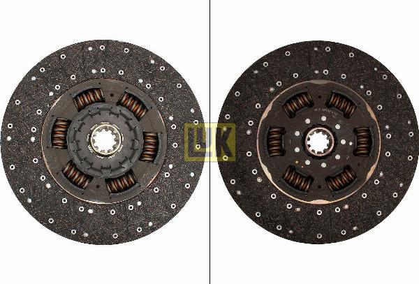 LUK 343 0304 10 - Диск зчеплення autocars.com.ua